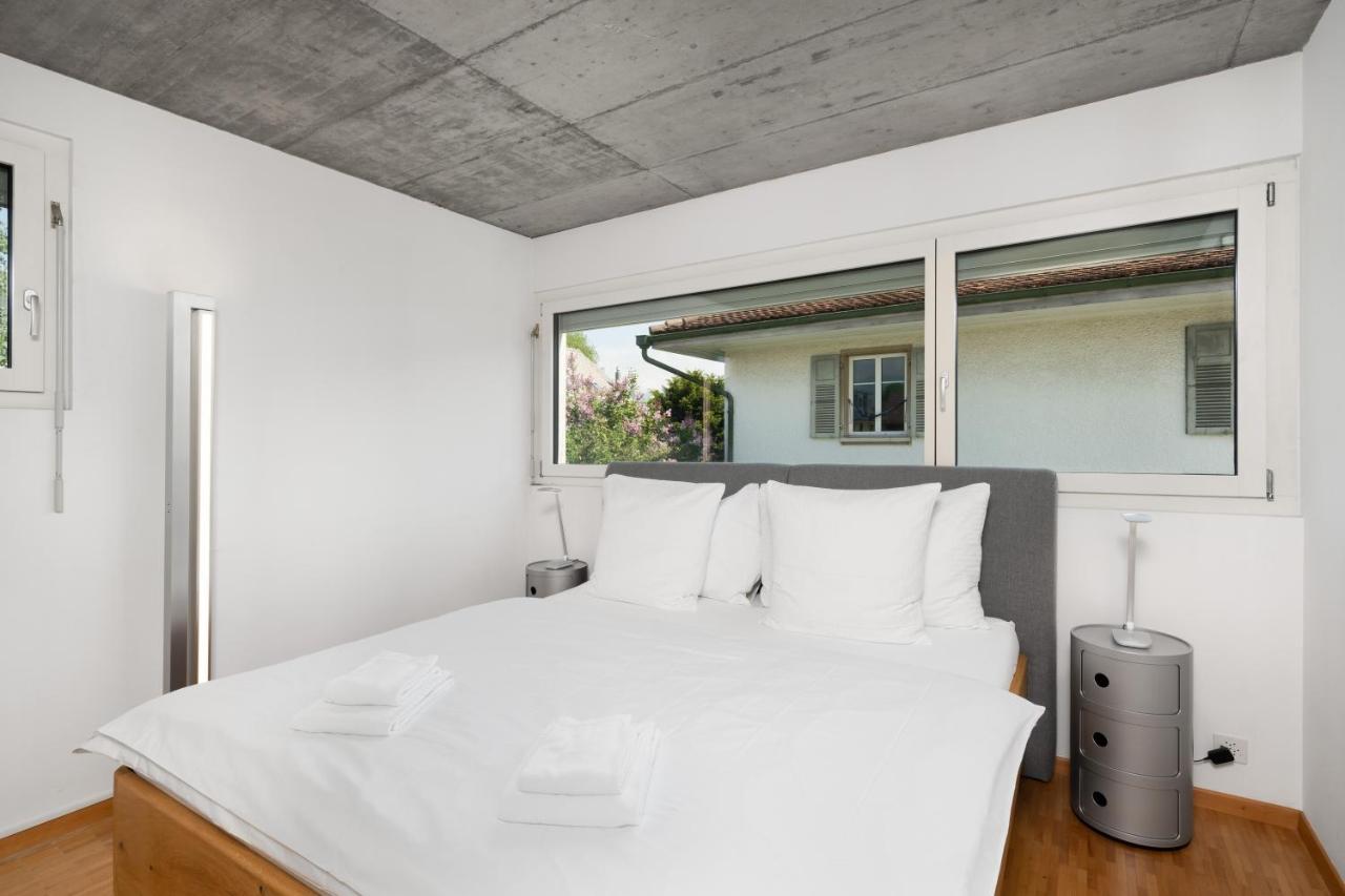 Urban Cube Mit Sauna Thun Exteriör bild