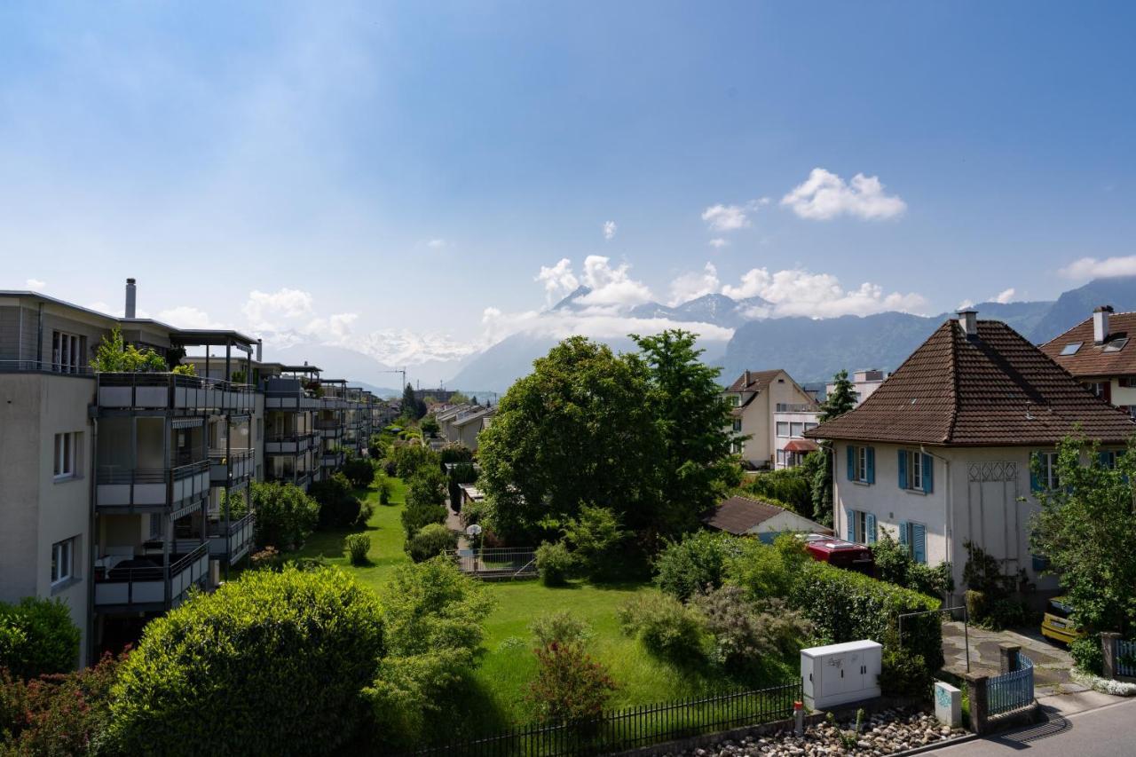 Urban Cube Mit Sauna Thun Exteriör bild