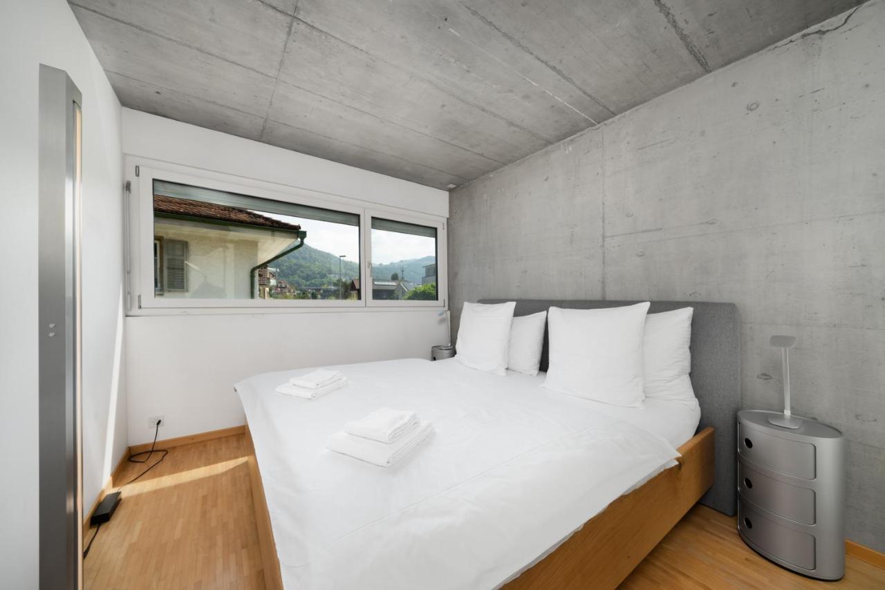 Urban Cube Mit Sauna Thun Exteriör bild